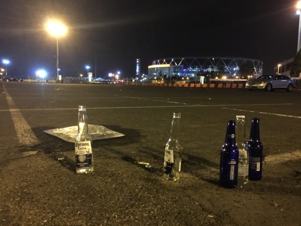 warriors-parking-lot